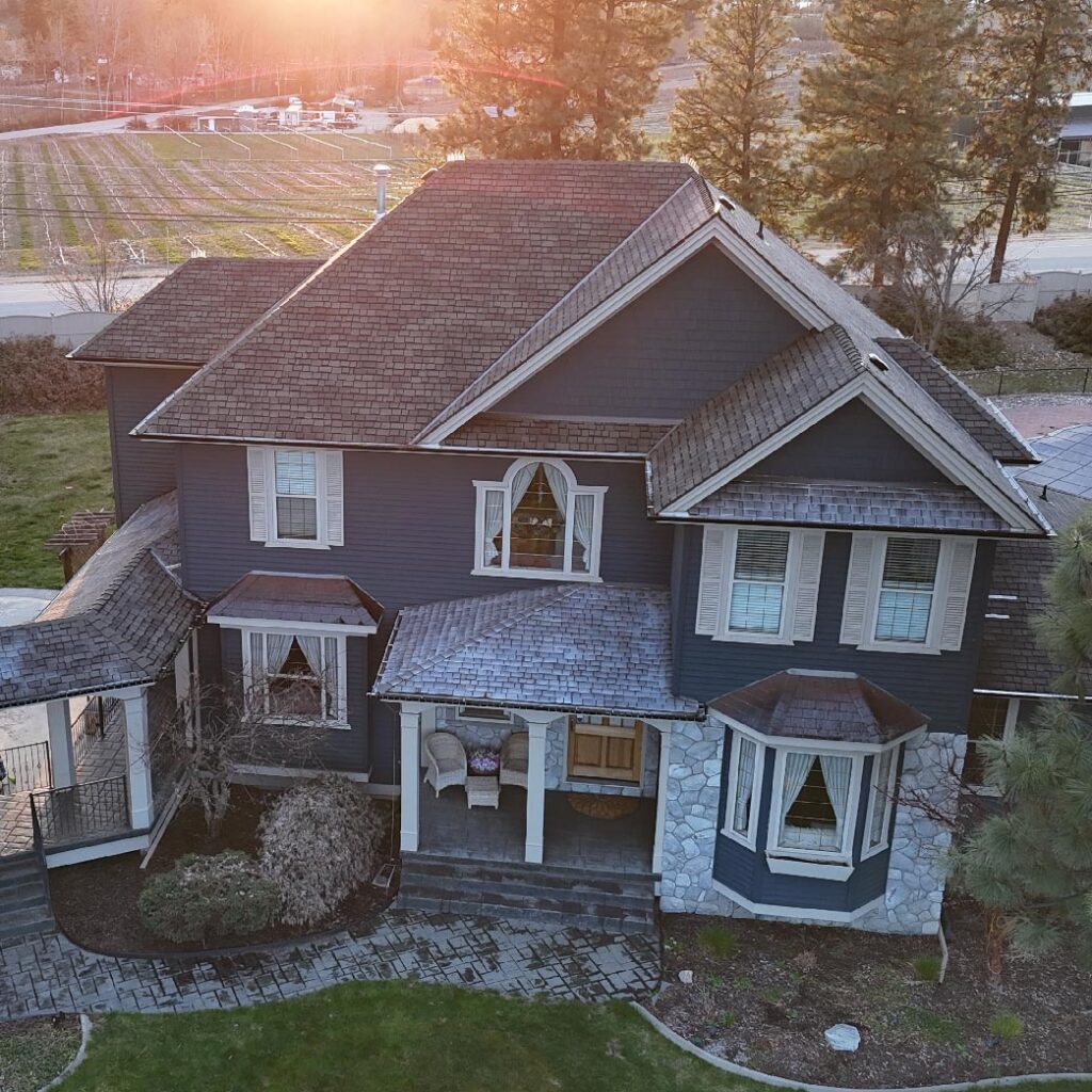 finished roof job
