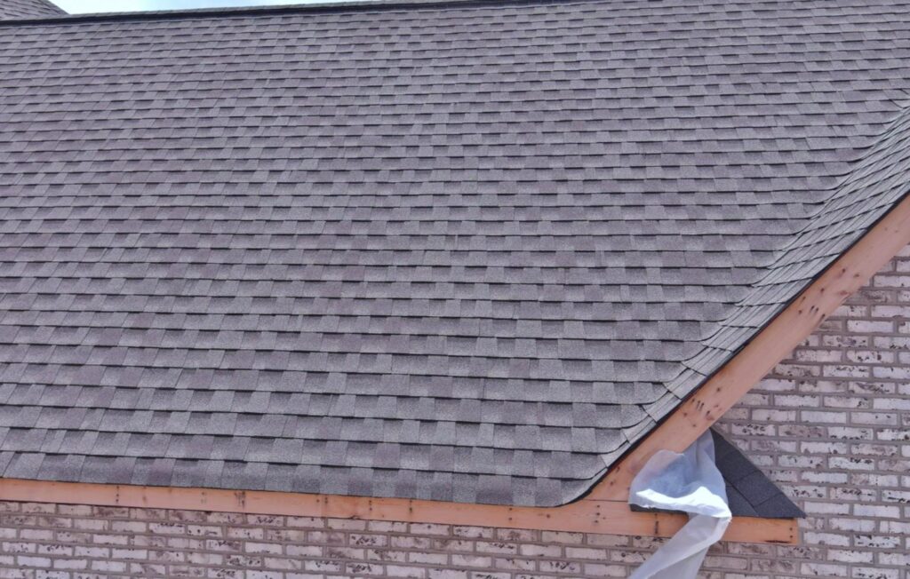 broken roof on Vancouver home
